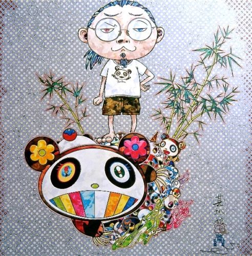 I Met A Panda Family by Takashi Murakami