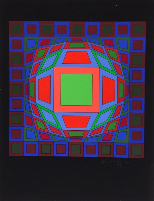 Untitled #4 by Victor Vasarely