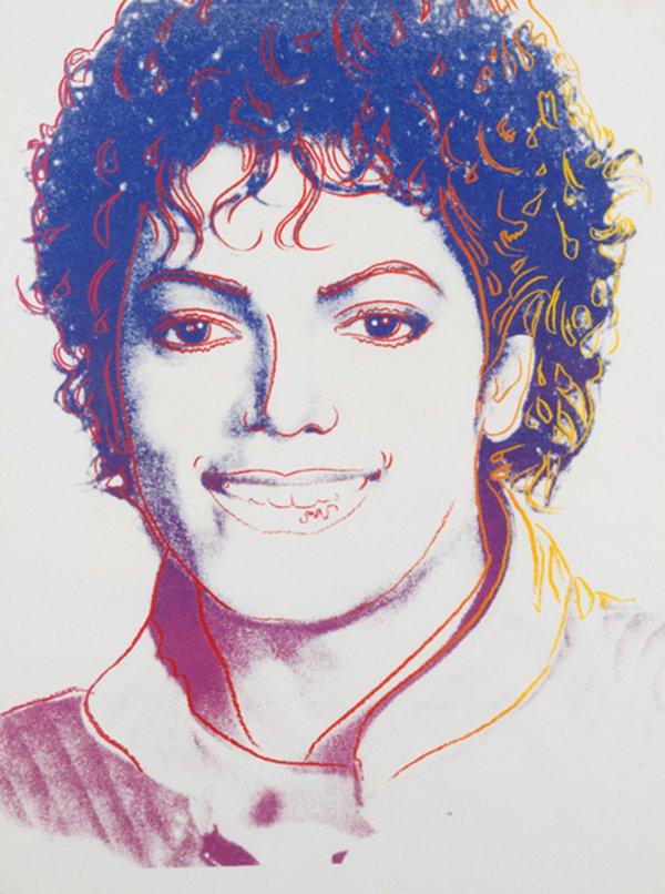 Michael Jackson (fs Iiib.23) by Andy Warhol