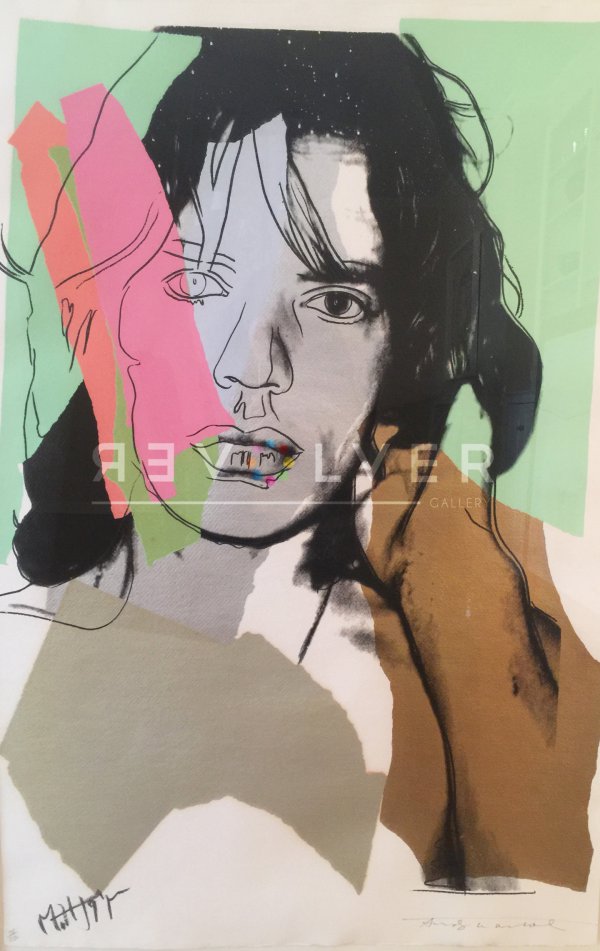 Mick Jagger (fs Ii.140) by Andy Warhol