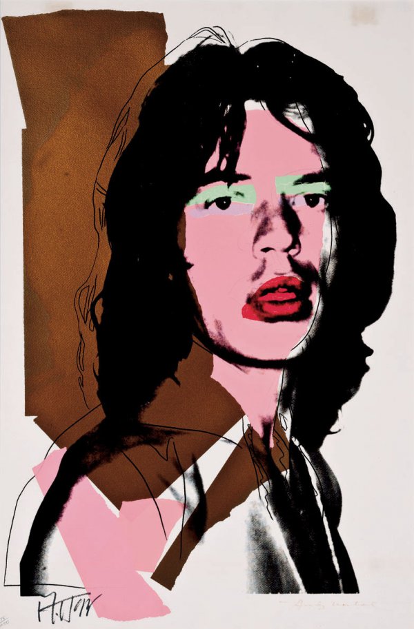 Mick Jagger Fs Ii.143 by Andy Warhol