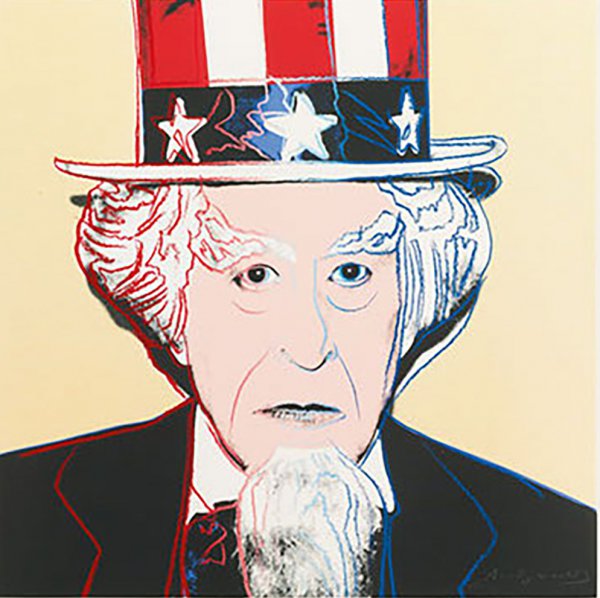 Uncle Sam (fs Ii.259) by Andy Warhol