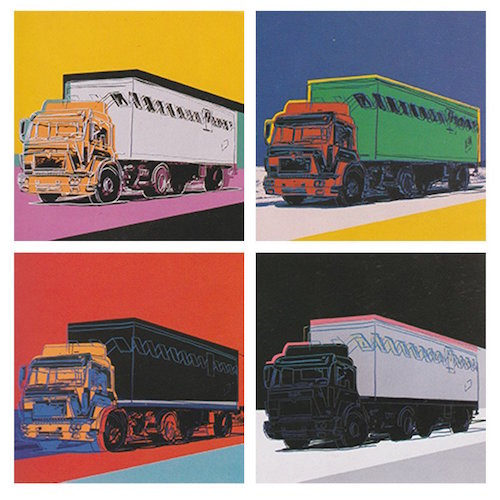 Truck, Complete Portfolio 367-370 by Andy Warhol