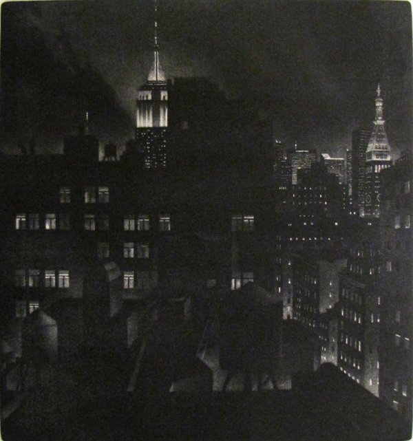 Manhattan Chiaroscuro by William Behnken