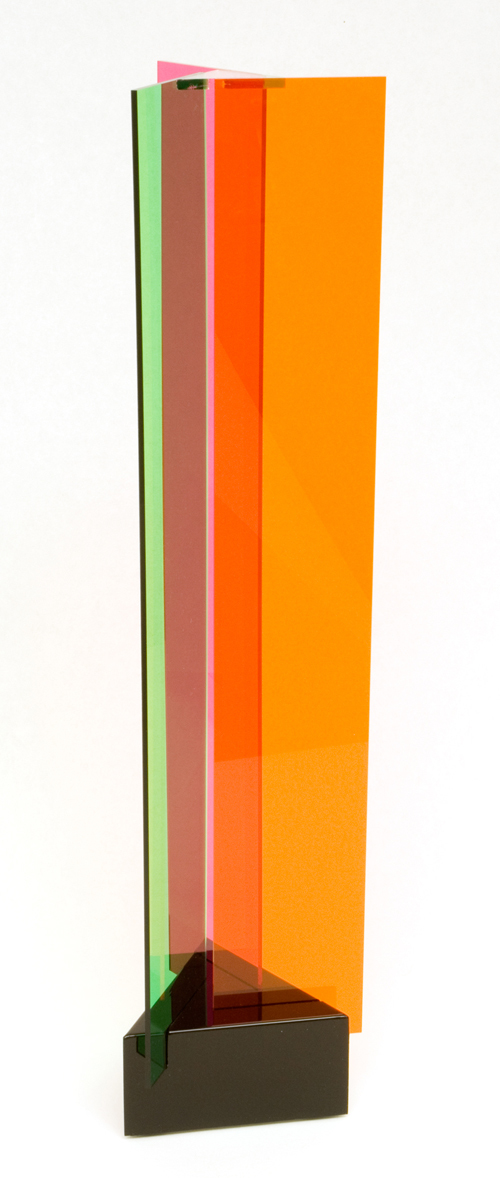 Transchromie à 3 Plaques by Carlos Cruz-Diez