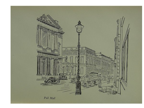 Pall Mall by Edward Bawden