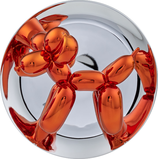 Balloon Dog (orange) by Jeff Koons