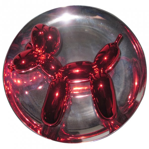 Red Ballon Dog by Jeff Koons