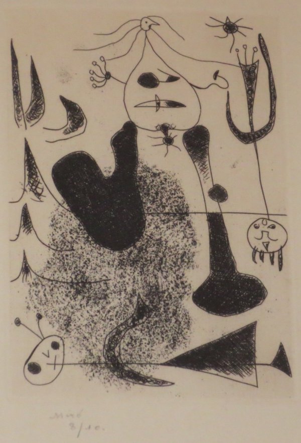 Sablier Couche by Joan Miró