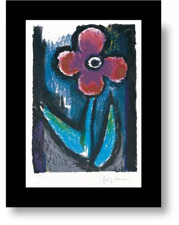 Lyrical Flower by Josef Herman