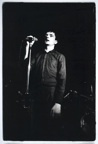 7.Ian Curtis, Joy Division The Factory, Hulme by Kevin Cummins