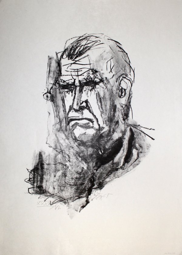 Grosses Selbstbildnis / Large Self-portrait by Otto Dix