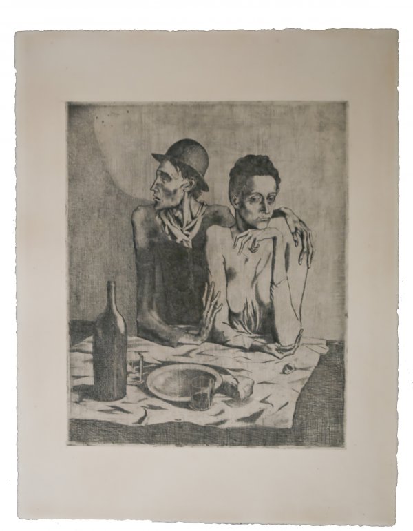 Le Repas Frugal by Pablo Picasso