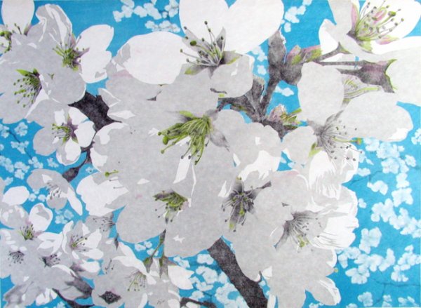 Yoshino Cherry Blossoms by Rica Bando