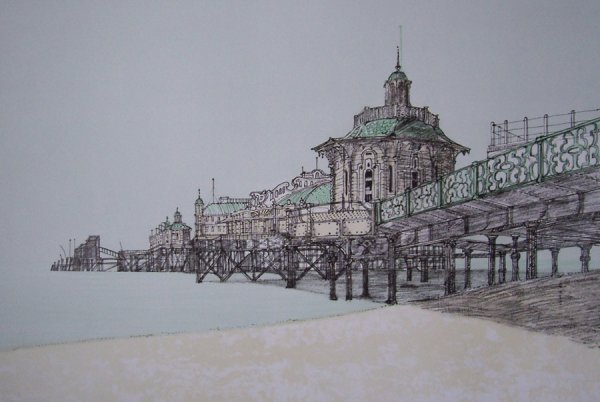 West Pier, Brighton by Richard Beer