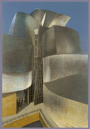 Guggenheim, Bilbao by Richard Haas