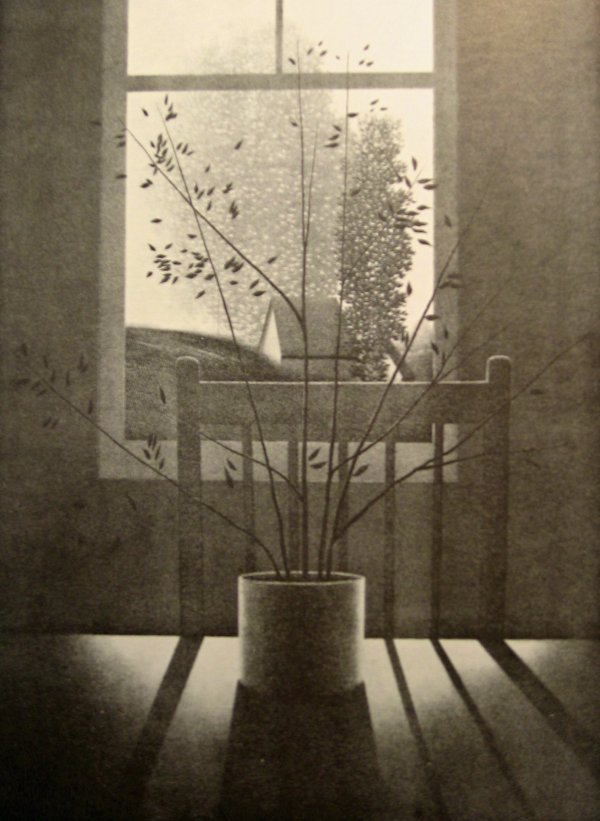 Interior W Chair And Shadow by Robert Kipniss