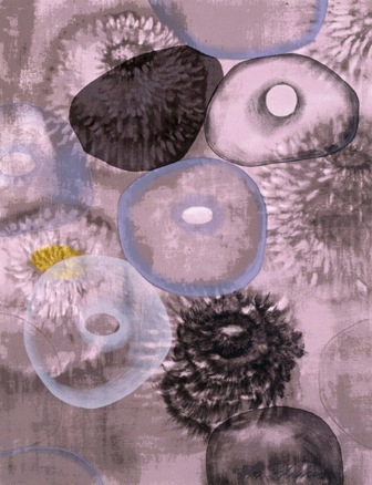 Happiness For Instance I by Ross Bleckner