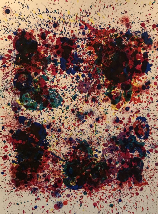 Spun For James Kirsch by Sam Francis