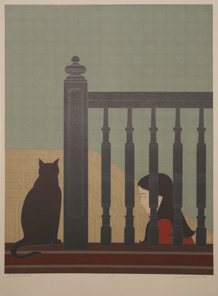 The Bannister by Will Barnet