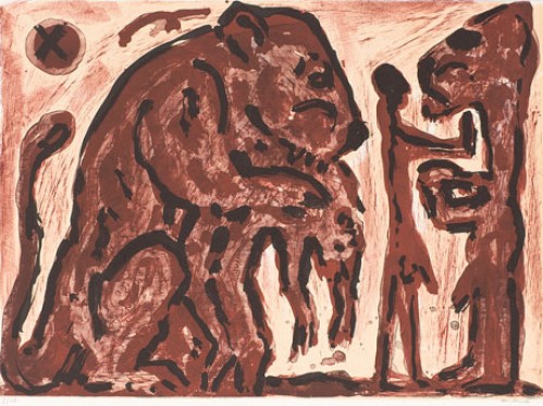 Erinnerung Unbekannt by A.R. Penck