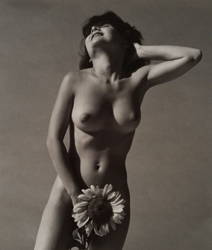 Nu Avec Fleurs by Andre De Dienes