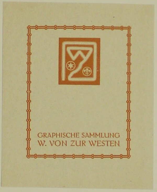 Graphische Sammlung W. Von Zur Westen by Armin von Fölkersam