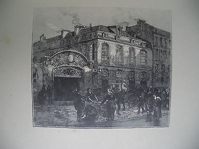 La Maison Où Mourut Béranger by Auguste Louis Lepere