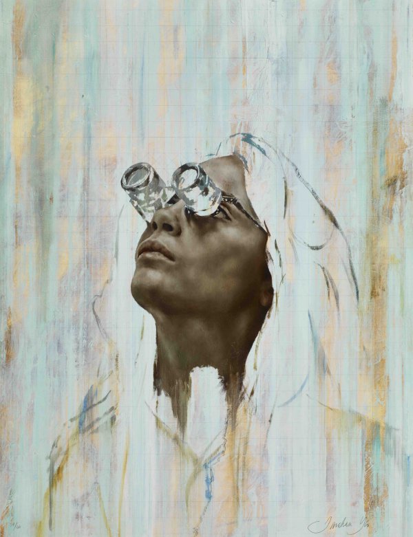 Cara I (goggles) Print by Jonathan Yeo