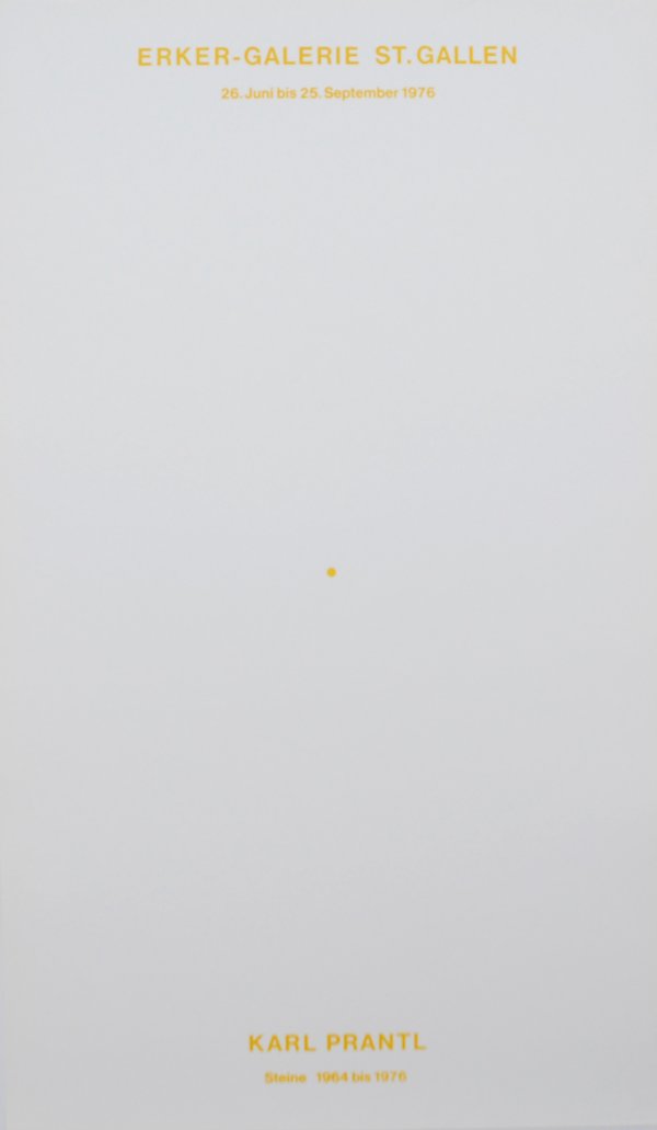 Der Gelbe Punkt / The Yellow Dot by Karl Prantl