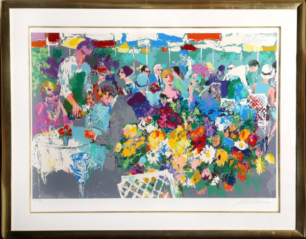 Bistro Garden by LeRoy Neiman