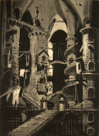 Piranesi State 2 by Lothar Osterburg