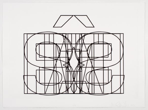 Symmetrical Jails by Luis Camnitzer