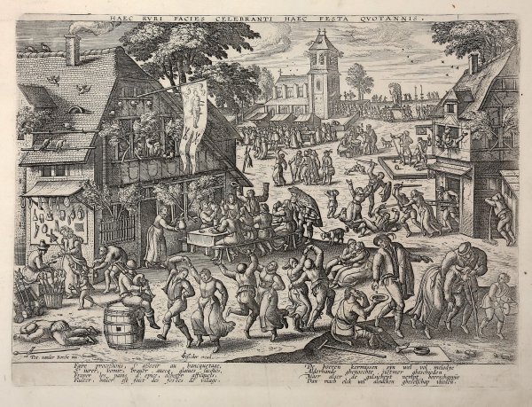 St Sebastian’s Fair by Pieter van der Borcht