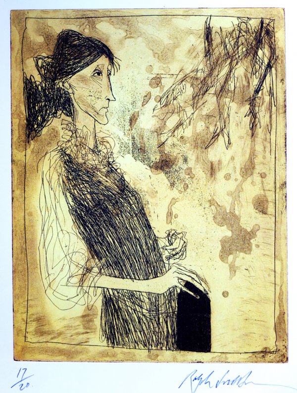 Virginia Woolf I by Ralph Steadman