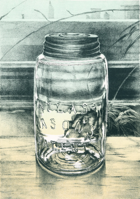 Mason Jar / Atlas by Rica Bando