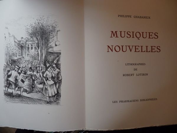 Musiques Nouvelles by Robert Lotiron