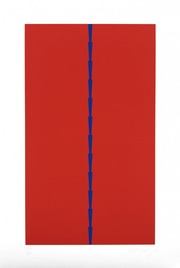 Stacks Blue by Tess Jaray RA