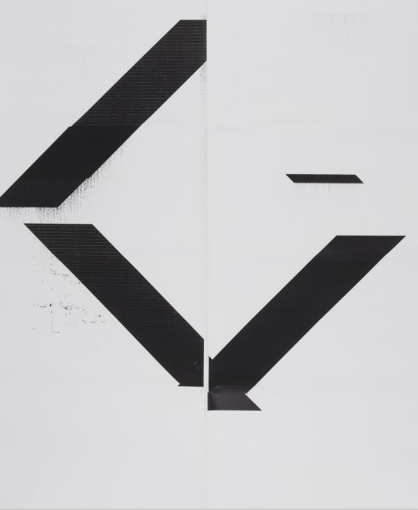 X Poster (untitled, 2007, Wg1208) by Wade Guyton