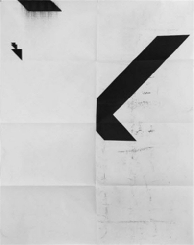 X Poster (untitled, 2008) by Wade Guyton