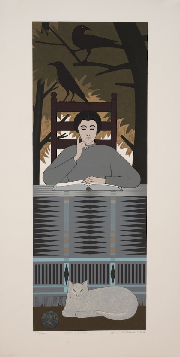 Totem by Will Barnet