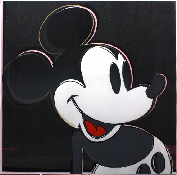 Mickey Mouse (fs Ii. 265) by Andy Warhol