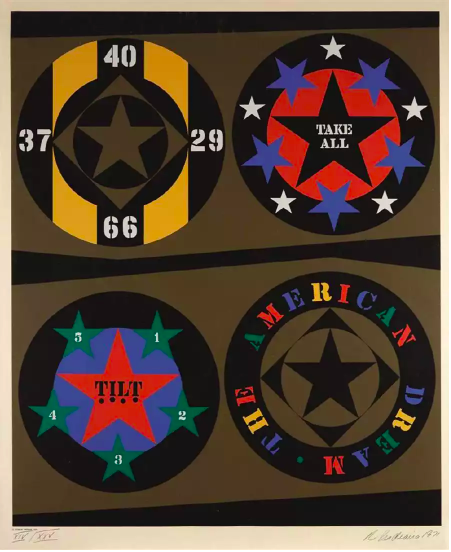 Decade Iv by Robert Indiana