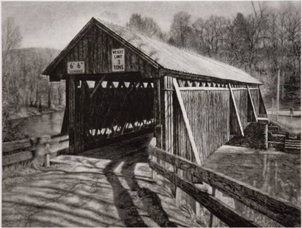 Beaverkill Bridge, New York by Takuji Kubo