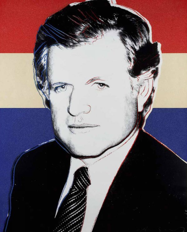 Edward Kennedy (fs Ii.240) by Andy Warhol