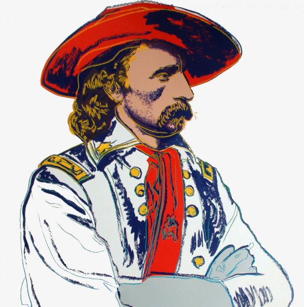 General Custer (fs Ii.379) by Andy Warhol