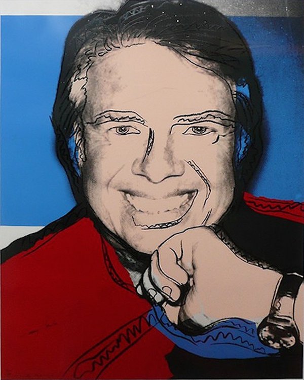 Jimmy Carter Ii (fs Ii.151) by Andy Warhol