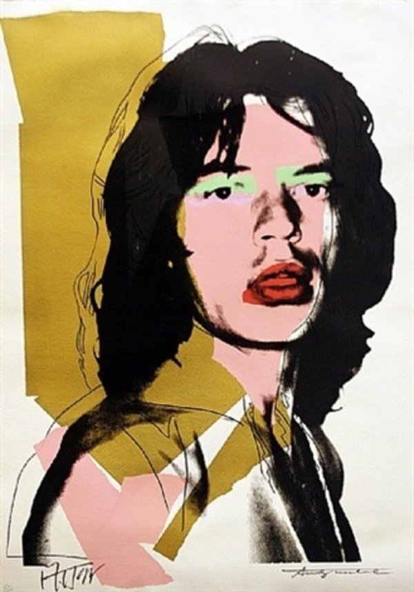 Mick Jagger (fs Ii.143) by Andy Warhol