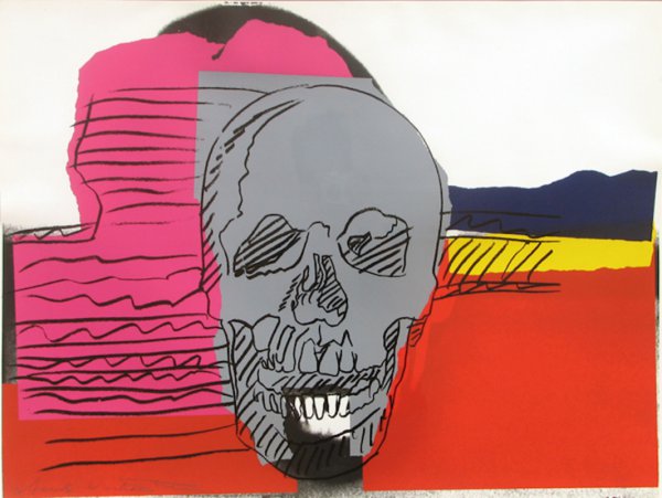 Skull (FS II.159) by Andy Warhol