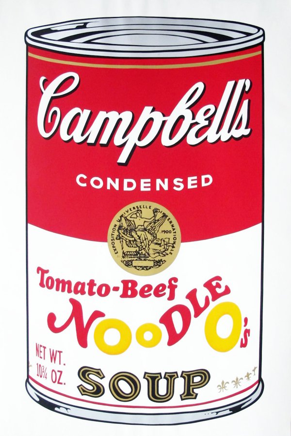 Tomato Beef Noodle O’s (fs Ii.61) by Andy Warhol